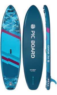 Skatinger Camouflage Blue Allround SUP Board – Kraft, Stabilität, Kontrolle