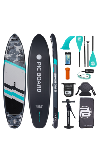 Skatinger Camouflage Grey Allround SUP Board – Kraft, Breite, Zuverlässigkeit