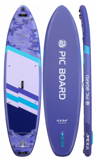 Skatinger Camouflage Purple Allround SUP Board – Stil, Balance, Vielseitigkeit