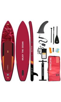 Skatinger Chance Red Allround SUP Board – Agilität, Kraft, Zuverlässigkeit