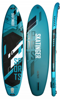 Skatinger Green Sports Yoga SUP Board – Balance, Energie, Freiheit