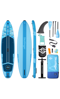 Skatinger Ice Age Blue Touring SUP Board – Ruhe, Klarheit, Kontrolle