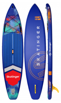 Skatinger Interstellar Blue Touring SUP Board – Stabilität, Stil, Vielseitigkeit