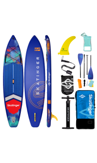 Skatinger Interstellar Blue Touring SUP Board – Stabilität, Stil, Vielseitigkeit
