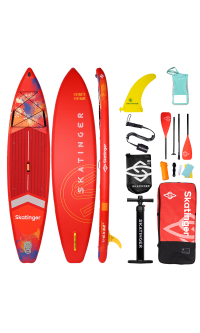 Skatinger Interstellar Red Touring SUP Board – Energie, Stil, Performance
