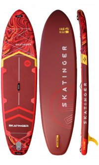 Skatinger Magma Red Allround SUP Board – Fluss, Kontrolle, Energie