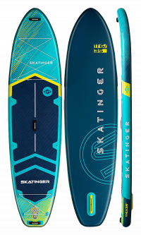 Skatinger Prana Light Blue SUP Allround Board – Stabilität, Komfort und Leichtigkeit