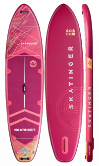 Skatinger Prana Red Allround SUP Board – Kraft, Balance und Ausdauer