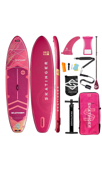 Skatinger Prana Red Allround SUP Board – Kraft, Balance und Ausdauer