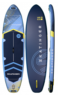 Skatinger Sky Blue Allround SUP Board – Balance, Präzision und Komfort