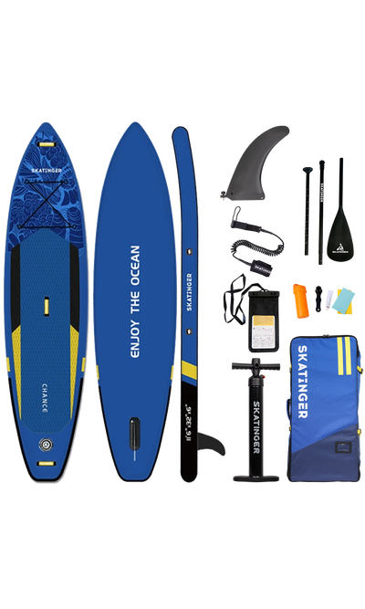 Skatinger Chance Blue Allround SUP Board – Vielseitigkeit, Stabilität, Kontrolle