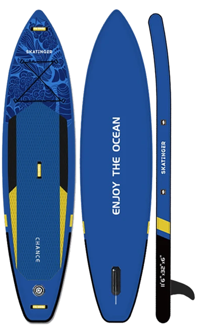 Skatinger Chance Blue Allround SUP Board – Vielseitigkeit, Stabilität, Kontrolle