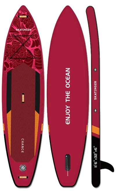 Skatinger Chance Red Allround SUP Board – Agilität, Kraft, Zuverlässigkeit