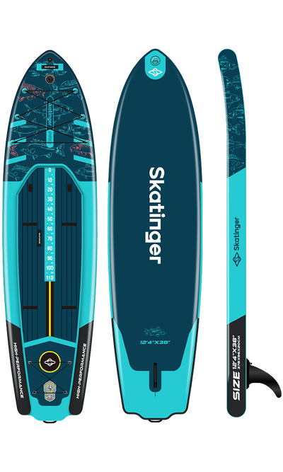 Skatinger Fishing Paddle SUP Board – Stabilität, Raum, Leistung