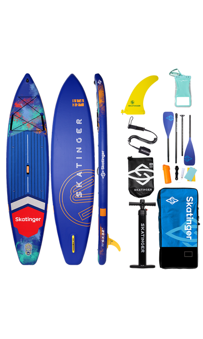 Skatinger Interstellar Blue Touring SUP Board – Stabilität, Stil, Vielseitigkeit
