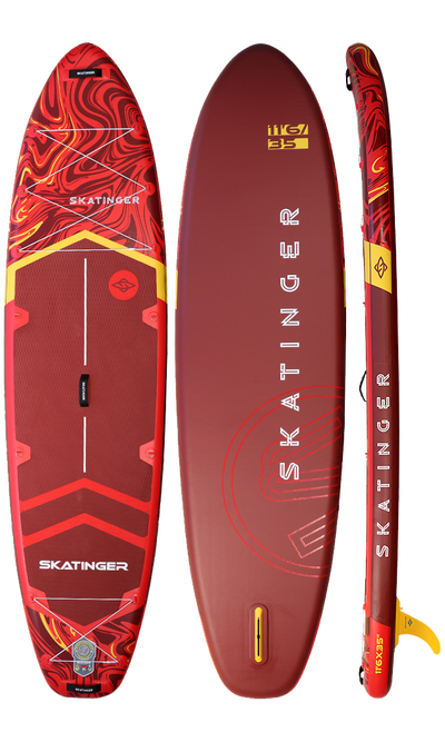 Skatinger Magma Red Allround SUP Board – Fluss, Kontrolle, Energie