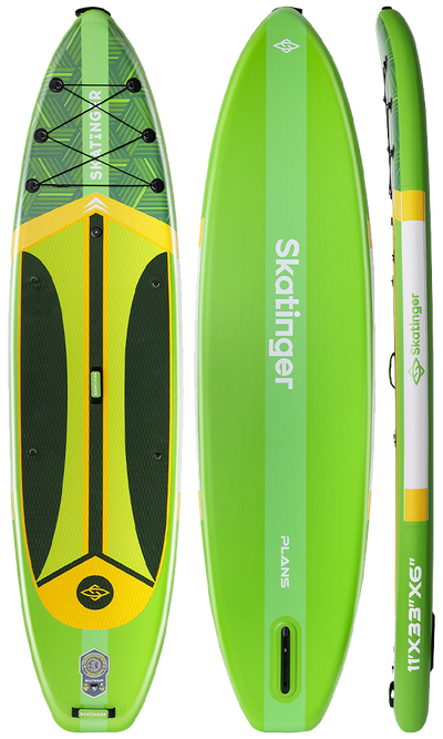 Skatinger Plans Green Touring SUP Board – Geschwindigkeit, Stabilität, Abenteuer