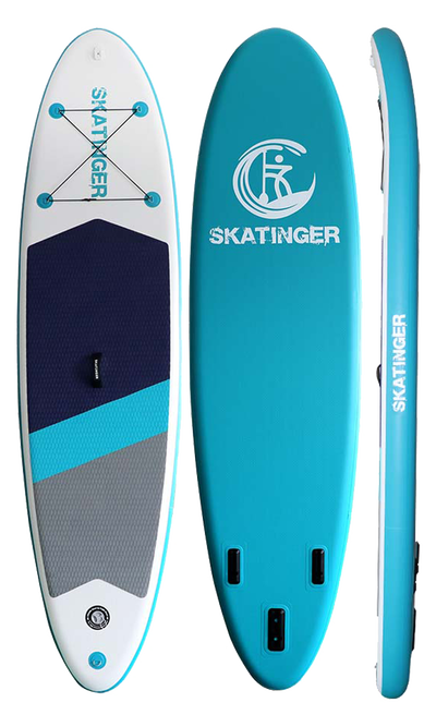 Skatinger Voyager Simple Blue Allround SUP Board – Stil, Sanftheit, Komfort