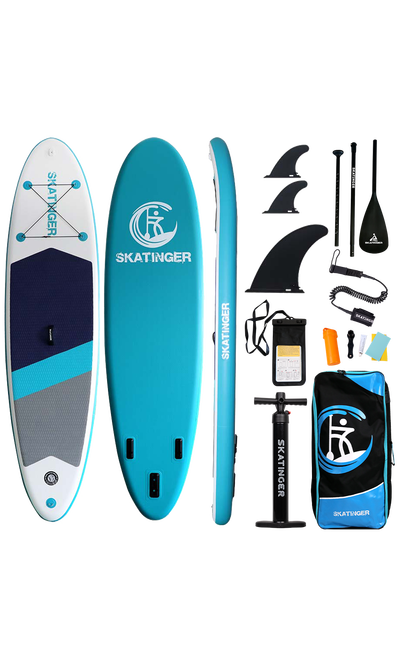 Skatinger Voyager Simple Blue Allround SUP Board – Stil, Sanftheit, Komfort