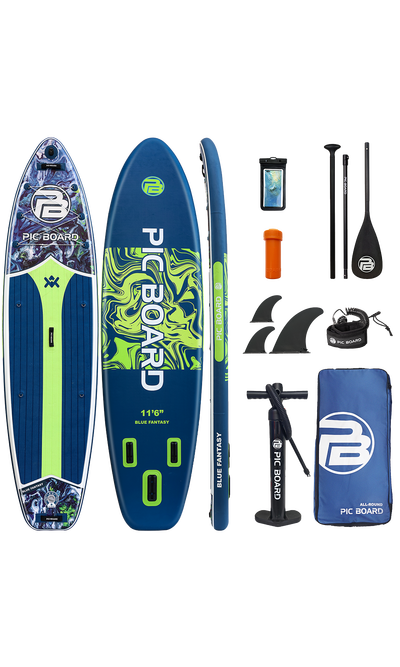 Skatinger Blue Fantasy Allround SUP Board – Energie, Komfort, Kontrolle