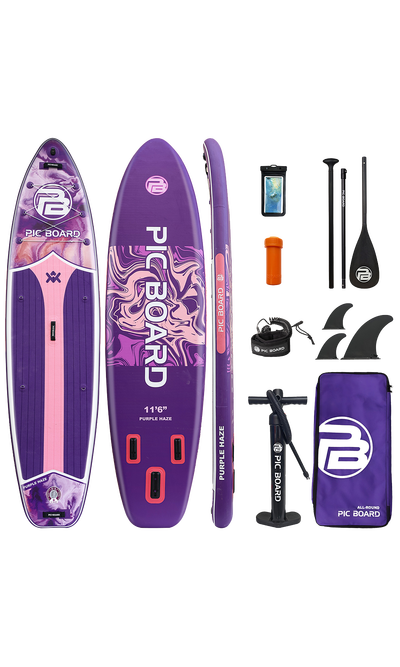 Skatinger Purple Fantasy Allround SUP Board – Stabilität, Balance, Kontrolle