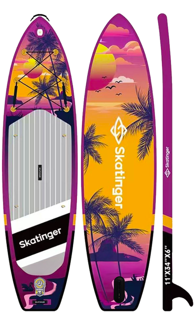 Skatinger Sunrise Allround SUP Board – Agilität, Komfort, Freiheit