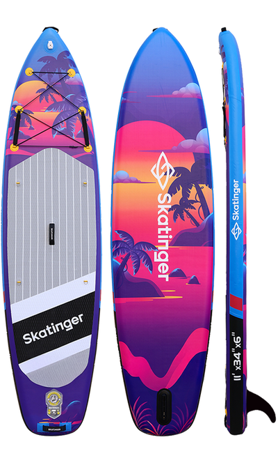 Skatinger Sunset Allround SUP Board – Balance, Geschwindigkeit, Freiheit