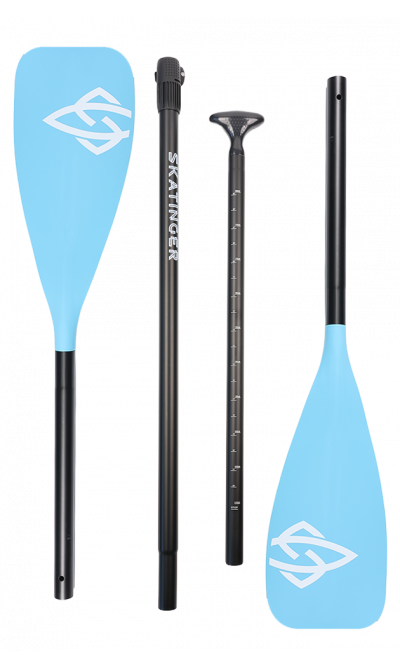 Skatinger Aluminium-SUP-Doppelpaddel