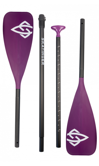 Skatinger Aluminium-SUP-Doppelpaddel
