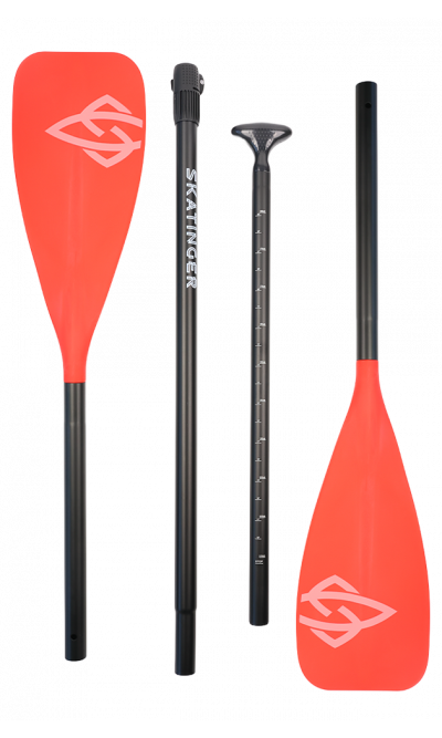 Skatinger Aluminium-SUP-Doppelpaddel