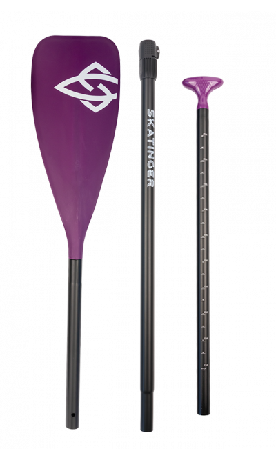 Skatinger Aluminium SUP Paddel mit Einem Blatt
