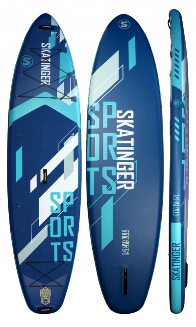 Skatinger Blue Sports Yoga SUP Board – Stabilität, Balance, Kontrolle