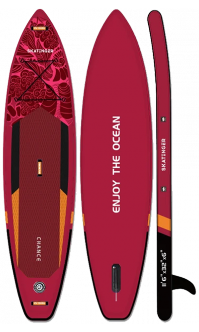 Skatinger Chance Red Allround SUP Board – Agilität, Kraft, Zuverlässigkeit