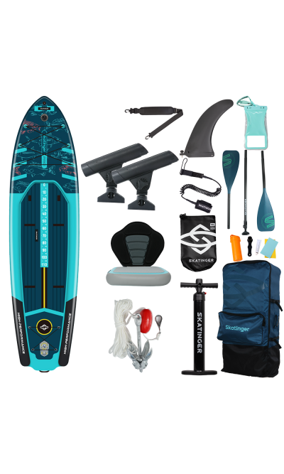 Skatinger Fishing Paddle SUP Board – Stabilität, Raum, Leistung