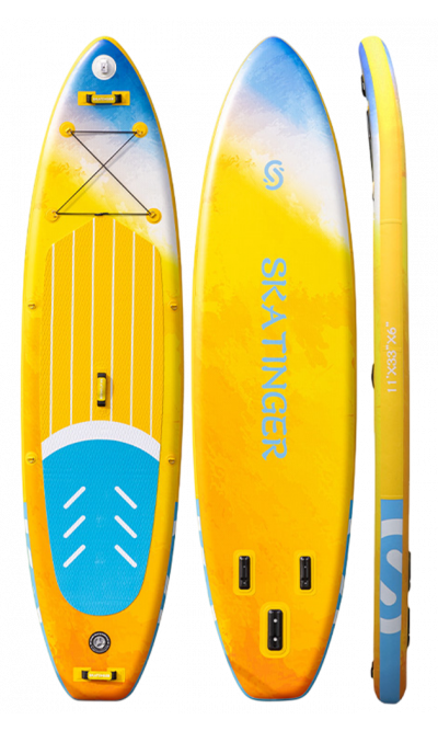 Skatinger Flynn Allround SUP Board – Wärme, Freude, Goldene Momente