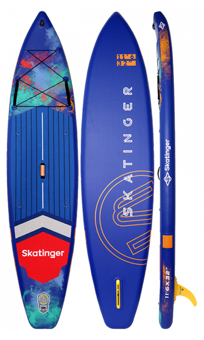 Skatinger Interstellar Blue Touring SUP Board – Stabilität, Stil, Vielseitigkeit