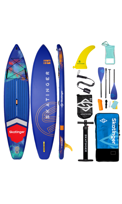 Skatinger Interstellar Blue Touring SUP Board – Stabilität, Stil, Vielseitigkeit