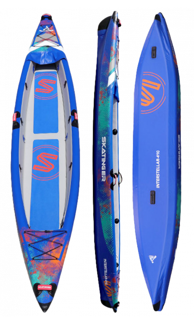Skatinger Kayak für Zwei 410 cm – Komfort, Stabilität, Abenteuer