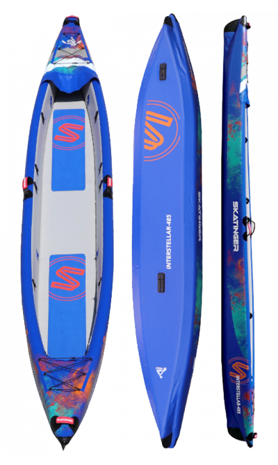 Skatinger Kayak für Drei 485 cm – Leistung, Stabilität, Freiheit