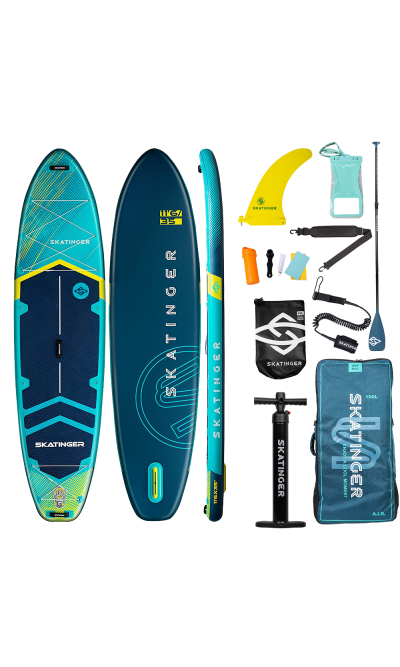 Skatinger Prana Light Blue SUP Allround Board – Stabilität, Komfort und Leichtigkeit