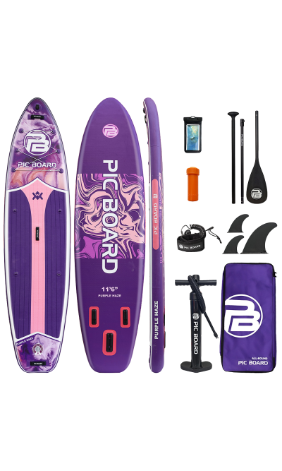 Skatinger Purple Fantasy Allround SUP Board – Stabilität, Balance, Kontrolle
