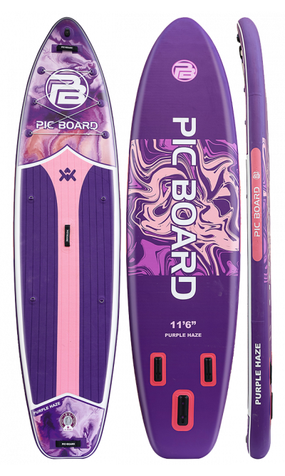 Skatinger Purple Fantasy Allround SUP Board – Stabilität, Balance, Kontrolle
