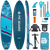 Skatinger Camouflage Blue Allround SUP Board – Kraft, Stabilität, Kontrolle