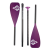Skatinger Aluminium-SUP-Doppelpaddel