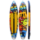 Skatinger Graffiti Yellow Touring SUP Board – Charakter, Kontrast, Leistung