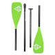 Skatinger Aluminium-SUP-Doppelpaddel