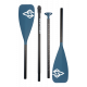 Skatinger Aluminium-SUP-Doppelpaddel